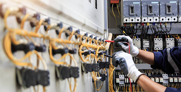 Professional Electrician technician working in Camino, CA